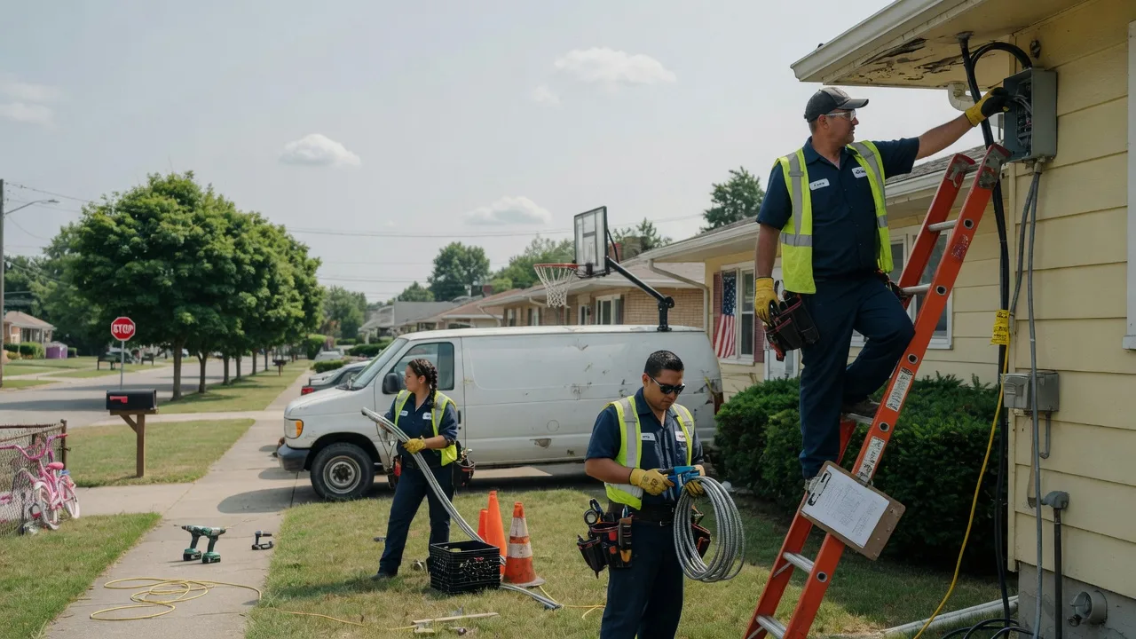 Licensed Electrician in New Memphis, IL near me